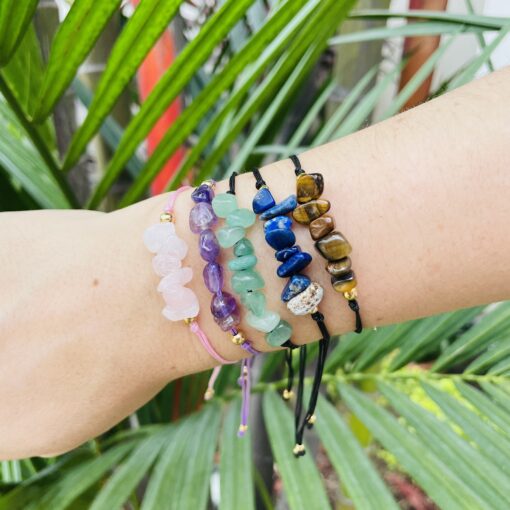 Pulsera cuarzos midi