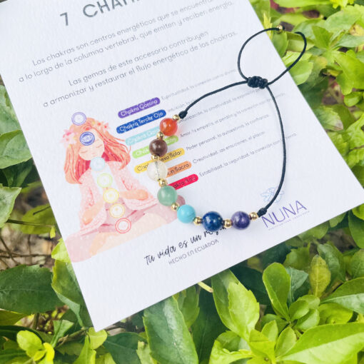 Pulsera 7 chakras