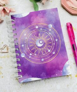 Cuaderno Lunas Morado