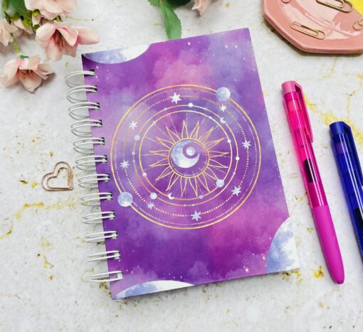 Cuaderno Lunas Morado