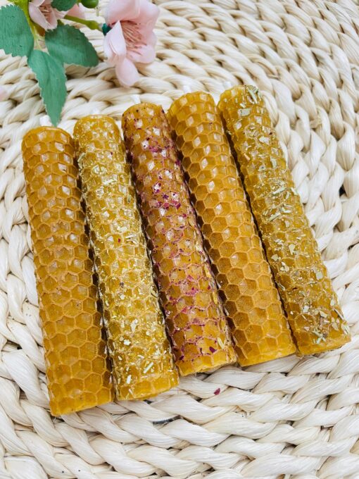 Velas de Miel Ritualizadas x5