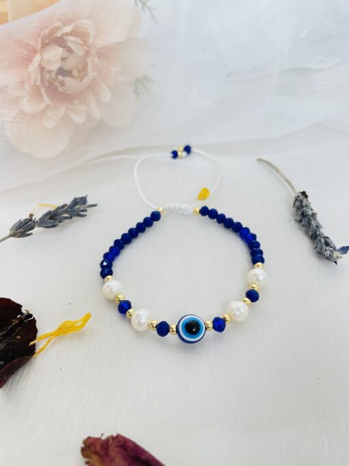 Pulsera Ojo turco azul
