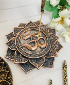 Porta Inciensos Flor de loto OM
