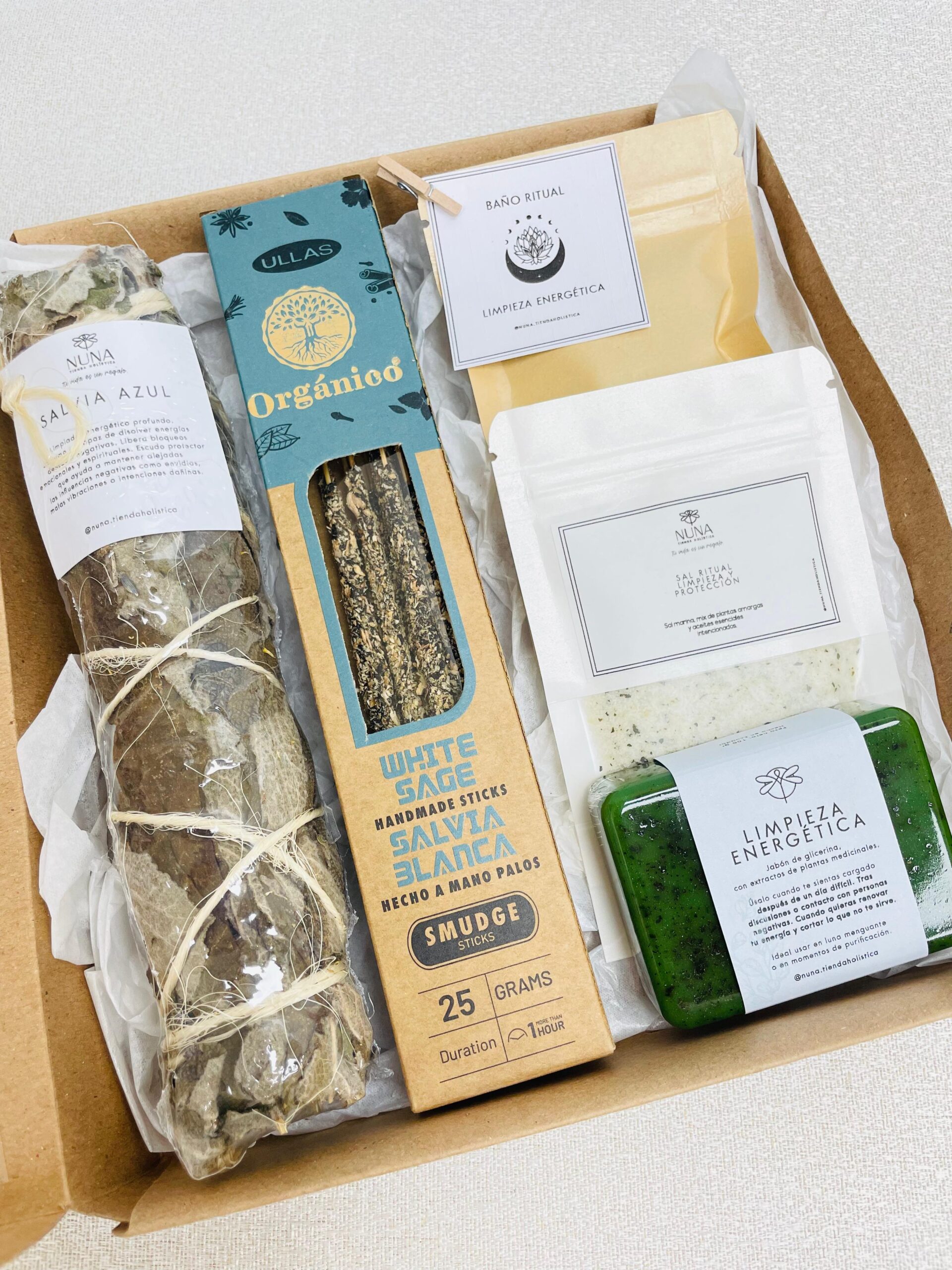 Kit Holístico Limpieza Energética con Sahumerio