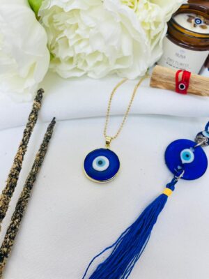 Cadena Ojo turco azul