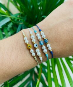 Alternative view of Pulsera Ojo Turco sencilla 1