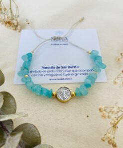Pulsera Amazonita + San Benito